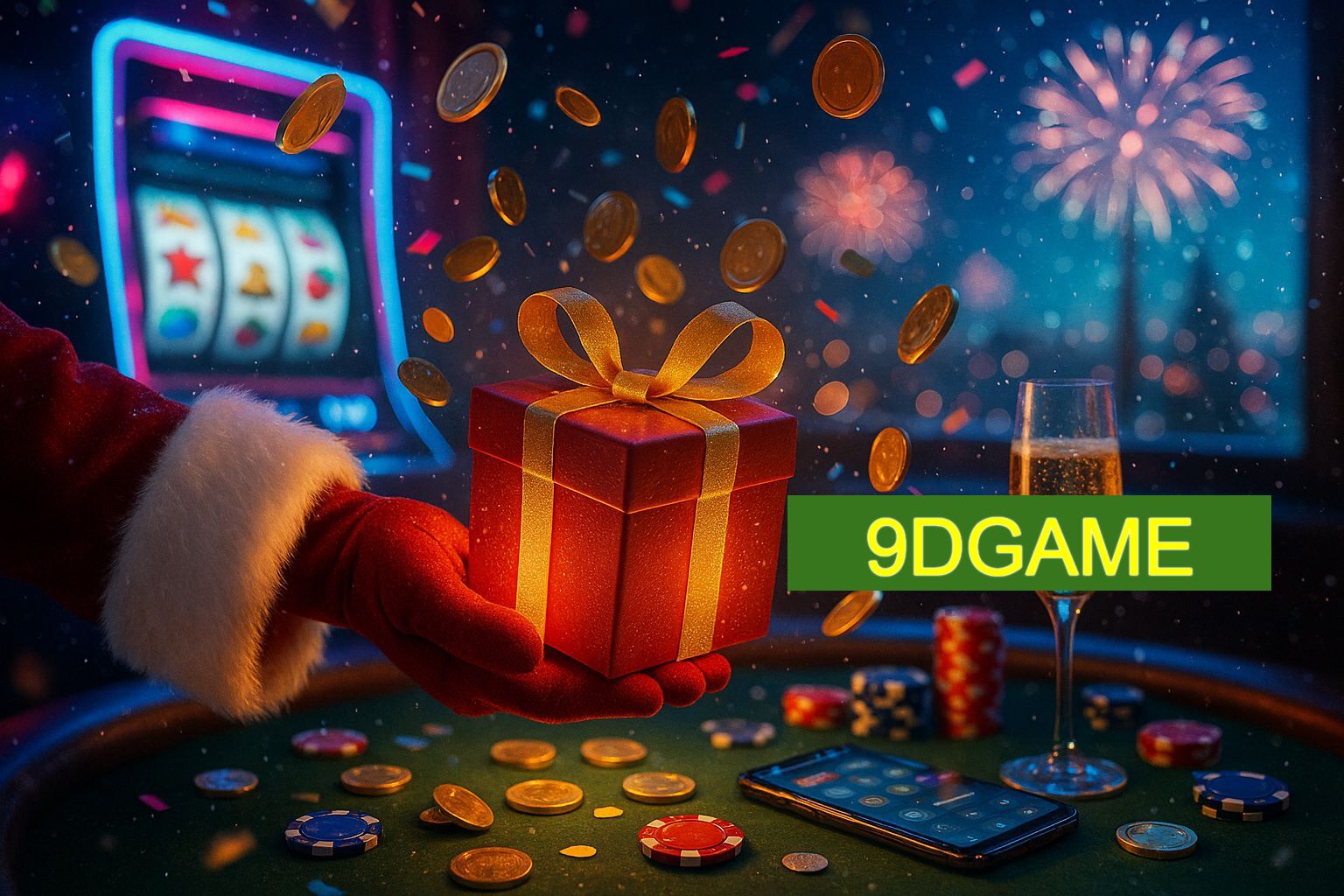 Promoções de Ano Novo no 9DGAME